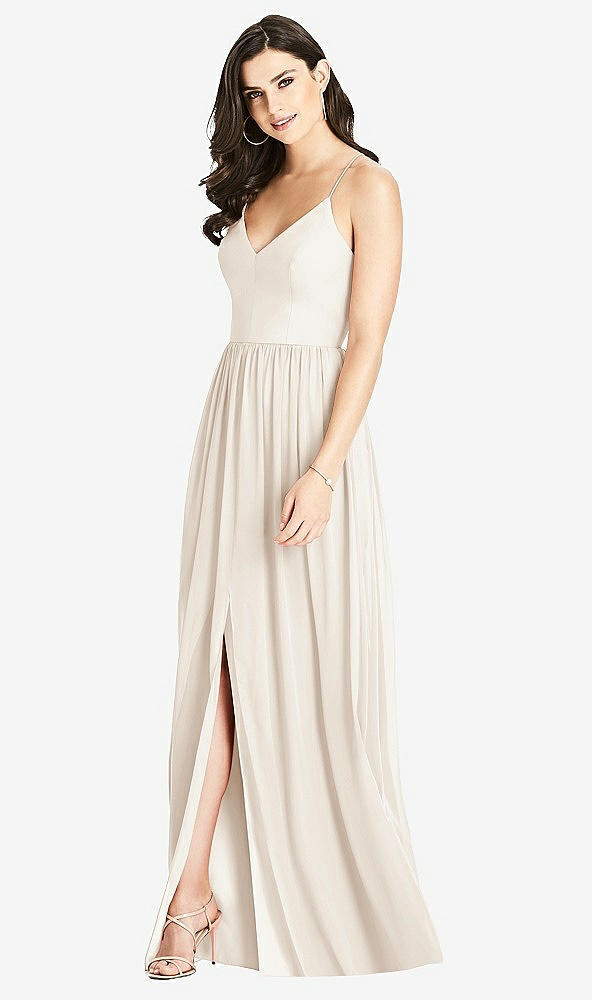 【STYLE: 3019】Criss Cross Strap Backless Maxi Dress【COLOR: Oat】