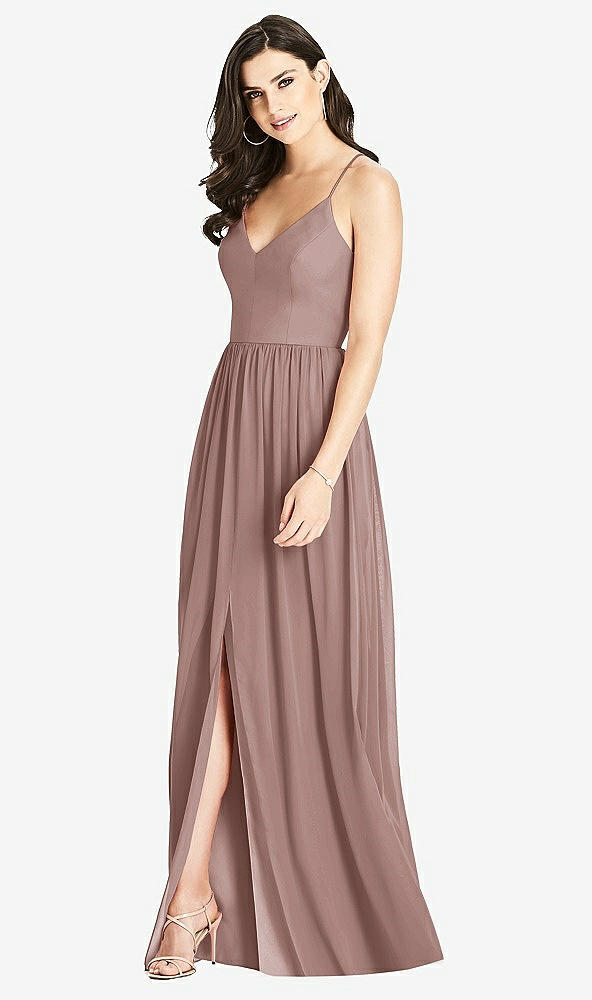 【STYLE: 3019】Criss Cross Strap Backless Maxi Dress【COLOR: Sienna】