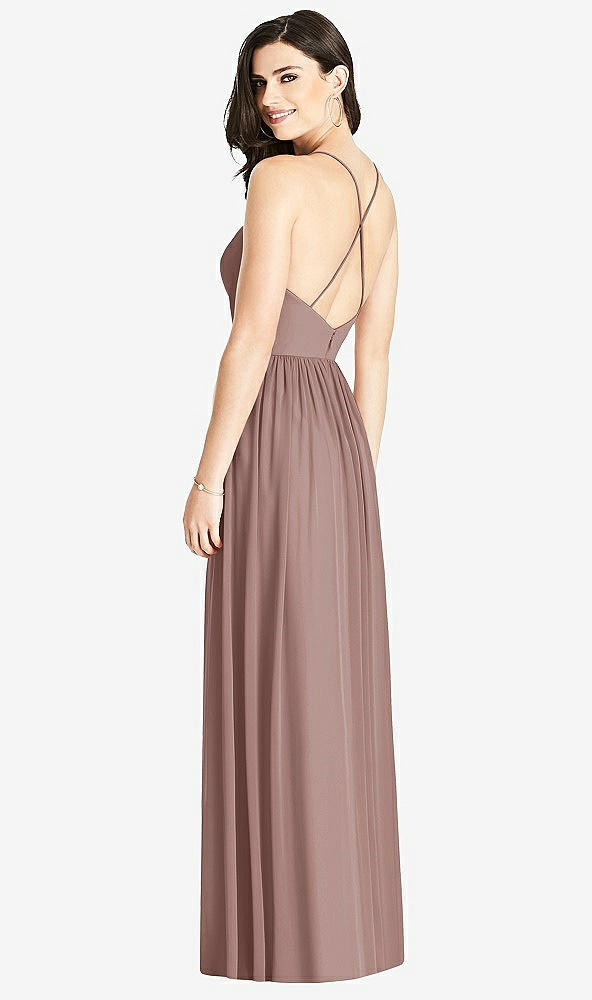 【STYLE: 3019】Criss Cross Strap Backless Maxi Dress【COLOR: Sienna】