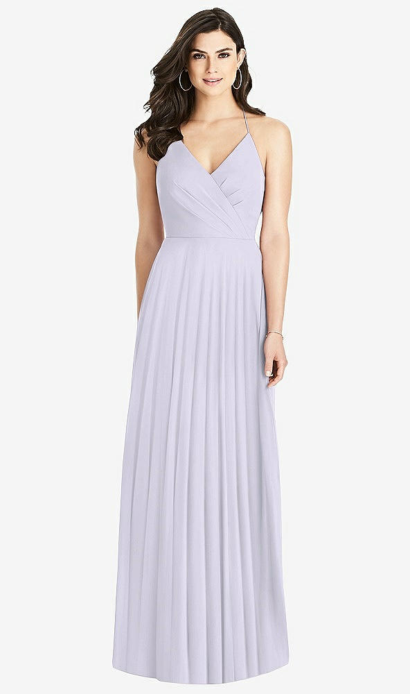 【STYLE: 3021】Ruffled Strap Cutout Wrap Maxi Dress【COLOR: Silver Dove】