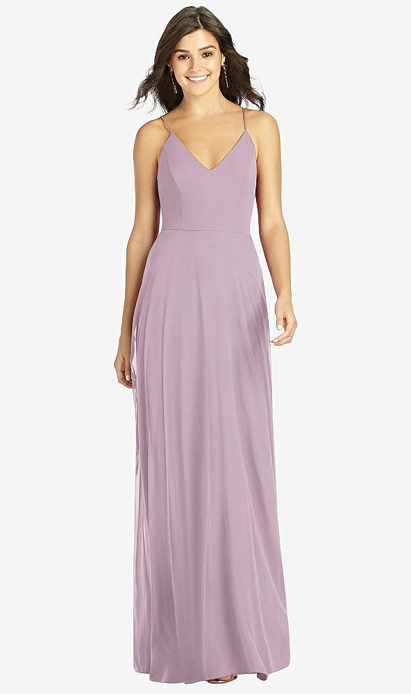 【NEW】【STYLE: TH007】クロス クロス 背面 a-line maxi ドレス【COLOR: Suede Rose】【SIZE: 00-30W】