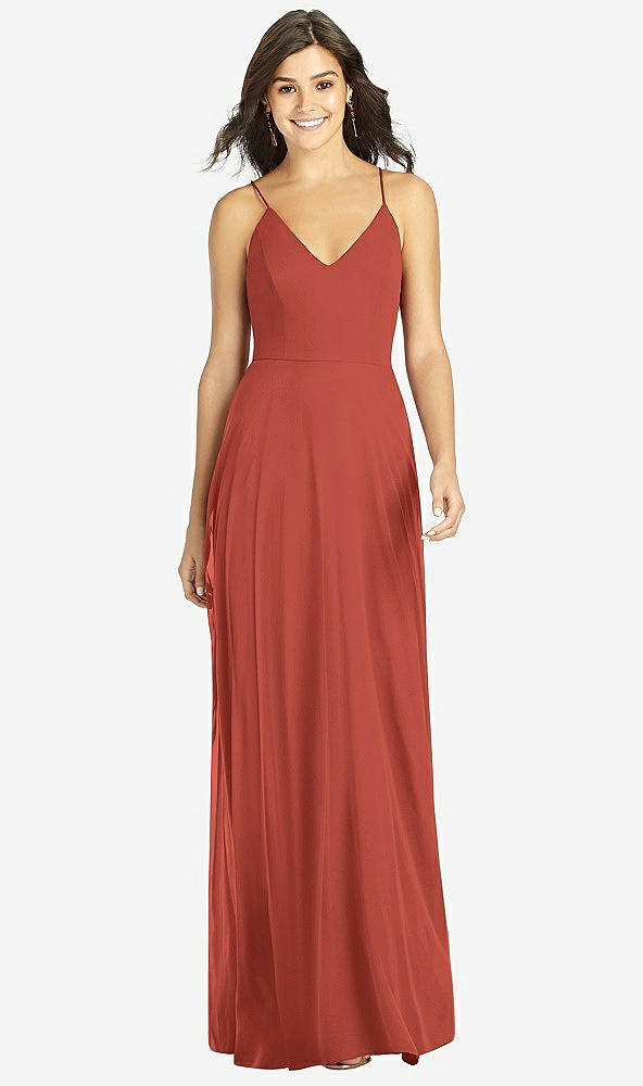 【STYLE: TH007】Criss Cross Back A-Line Maxi Dress【COLOR: Amber Sunset】
