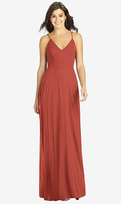 【STYLE: TH007】Criss Cross Back A-Line Maxi Dress【COLOR: Amber Sunset】