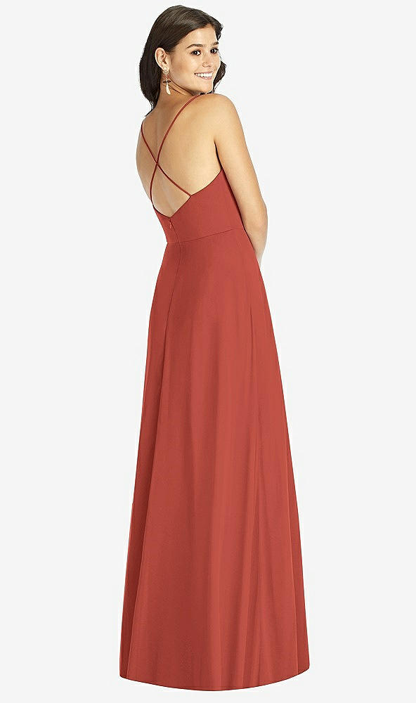 【STYLE: TH007】Criss Cross Back A-Line Maxi Dress【COLOR: Amber Sunset】