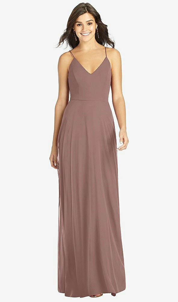【NEW】【STYLE: TH007】クロス クロス 背面 a-line maxi ドレス【COLOR: Sienna】【SIZE: 00-30W】
