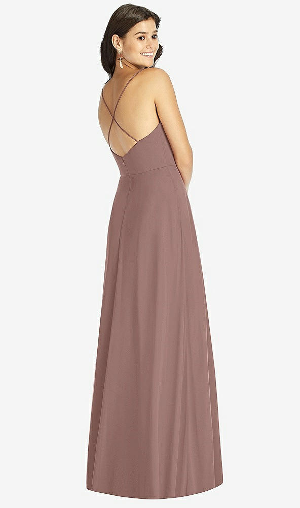 【NEW】【STYLE: TH007】クロス クロス 背面 a-line maxi ドレス【COLOR: Sienna】【SIZE: 00-30W】