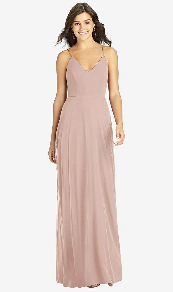 【NEW】【STYLE: TH007】クロス クロス 背面 a-line maxi ドレス【COLOR: Toasted Sugar】【SIZE: 00-30W】
