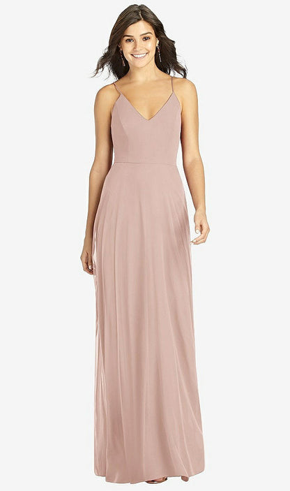 【NEW】【STYLE: TH007】クロス クロス 背面 a-line maxi ドレス【COLOR: Toasted Sugar】【SIZE: 00-30W】