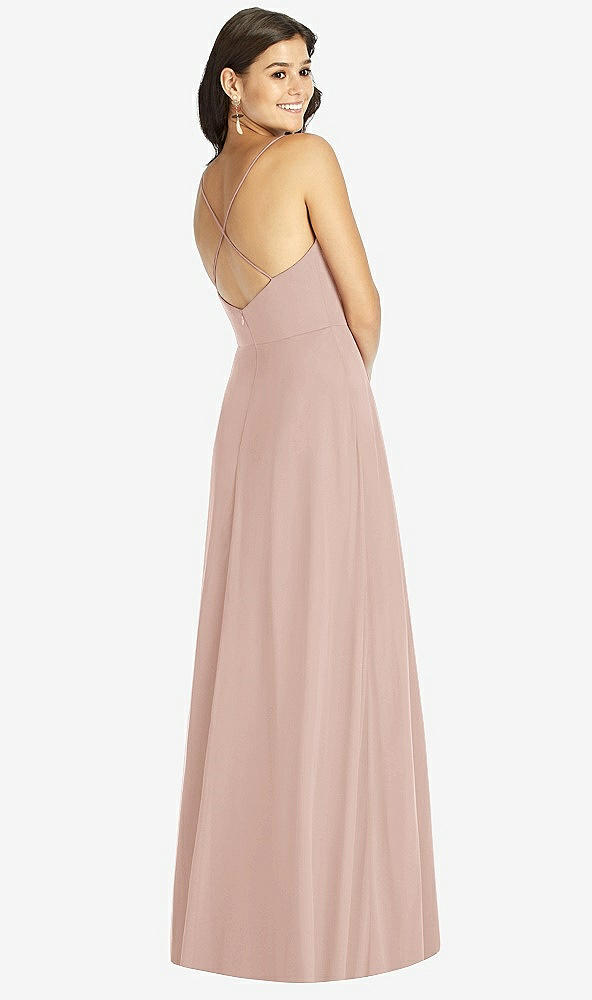 【NEW】【STYLE: TH007】クロス クロス 背面 a-line maxi ドレス【COLOR: Toasted Sugar】【SIZE: 00-30W】