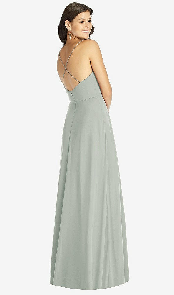 【NEW】【STYLE: TH007】クロス クロス 背面 a-line maxi ドレス【COLOR: Willow Green】【SIZE: 00-30W】