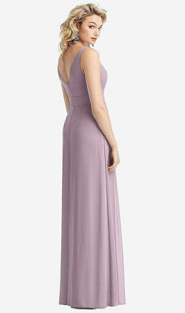 【NEW】【STYLE: 1519】ノースリーブ プリーツ スカート マキシ ドレス ポケット付き【COLOR: Lilac Dusk】【SIZE: 00-30W】