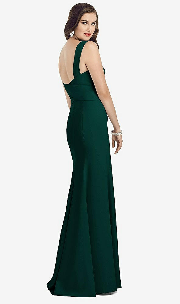【STYLE: 3060】Sleeveless Seamed Bodice Trumpet Gown【COLOR: Evergreen】