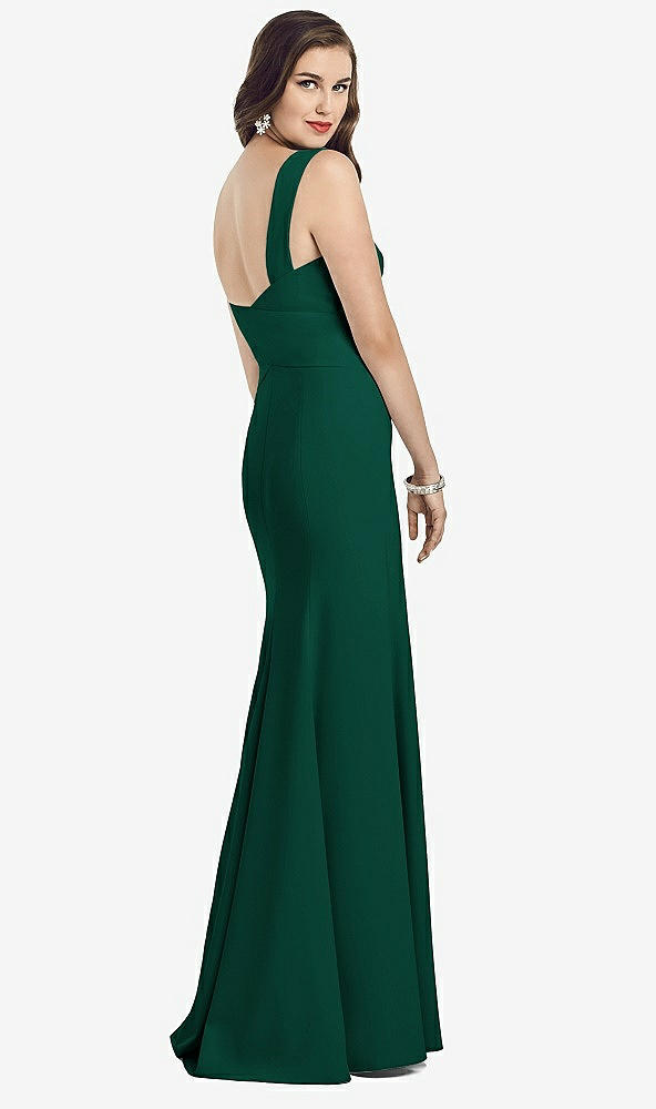 【STYLE: 3060】Sleeveless Seamed Bodice Trumpet Gown【COLOR: Hunter Green】