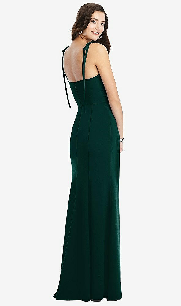 【NEW】【STYLE: 3070】Bustier CREPE ガウン 調整可能 弓 ストラップ【COLOR: Evergreen】【SIZE: 00-30W】