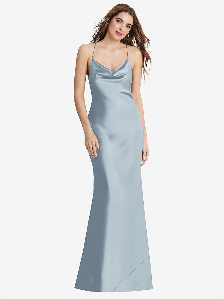 【STYLE: LB002】Cowl-Neck Convertible Maxi Slip Dress - Reese【COLOR: Mist】