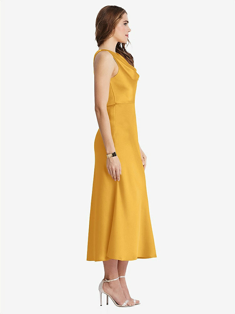 【NEW】【STYLE: LB003】カウルネック MIDI タンク ドレス  -  ESME【COLOR: NYC Yellow】【SIZE: 00-30W】