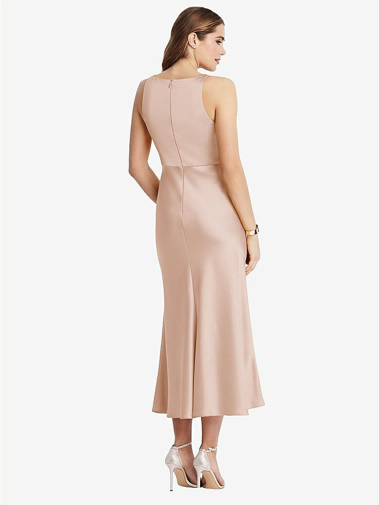 【NEW】【STYLE: LB003】カウルネック MIDI タンク ドレス  -  ESME【COLOR: Cameo】【SIZE: 00-30W】