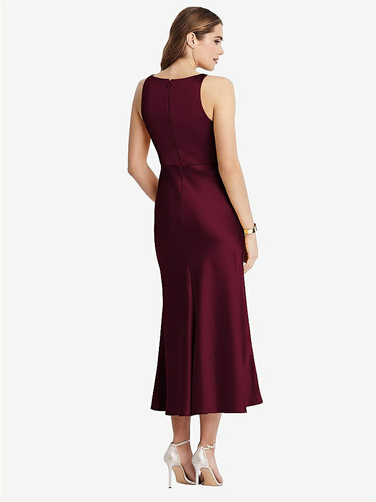 【NEW】【STYLE: LB003】カウルネック MIDI タンク ドレス  -  ESME【COLOR: Cabernet】【SIZE: 00-30W】