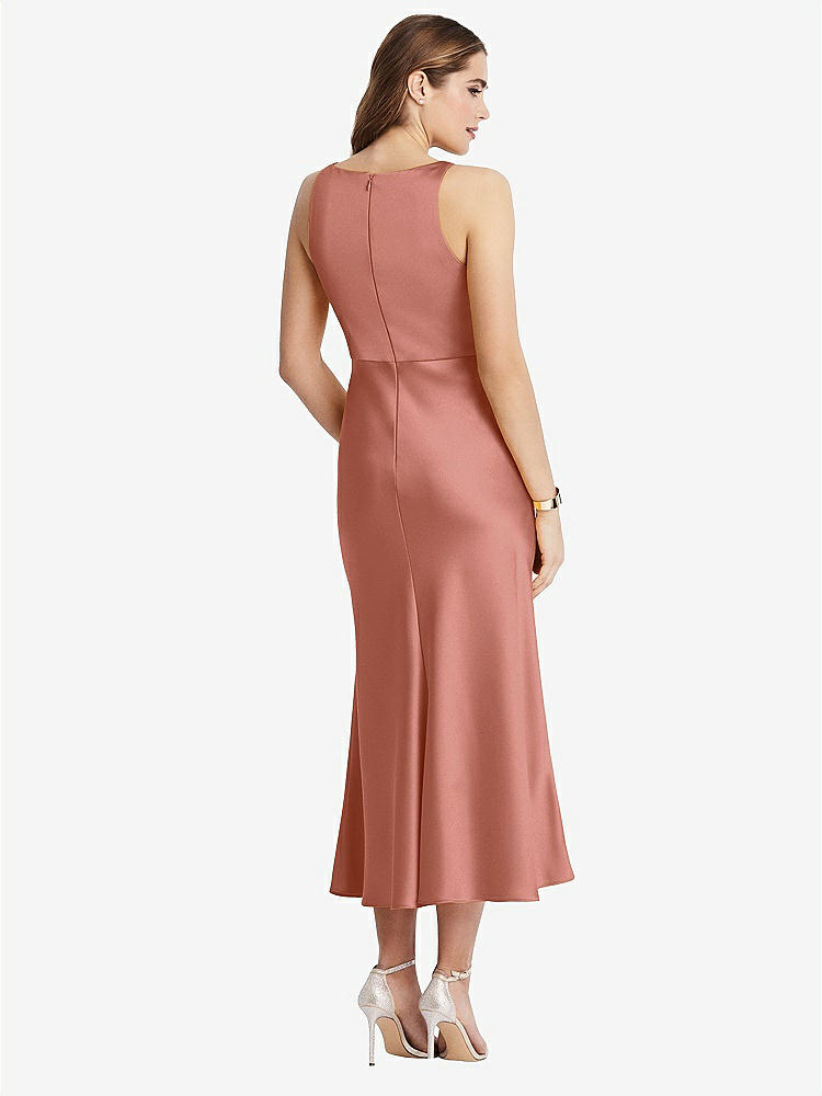 【NEW】【STYLE: LB003】カウルネック MIDI タンク ドレス  -  ESME【COLOR: Desert Rose】【SIZE: 00-30W】