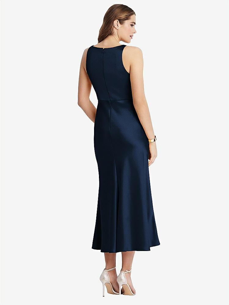 【NEW】【STYLE: LB003】カウルネック MIDI タンク ドレス  -  ESME【COLOR: Midnight Navy】【SIZE: 00-30W】