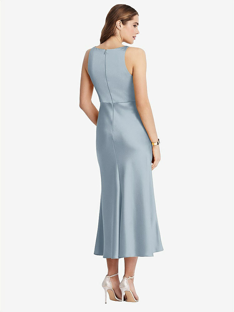 【NEW】【STYLE: LB003】カウルネック MIDI タンク ドレス  -  ESME【COLOR: Mist】【SIZE: 00-30W】