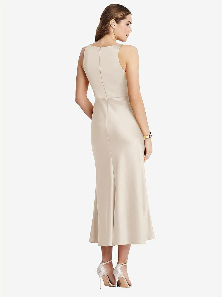 【NEW】【STYLE: LB003】カウルネック MIDI タンク ドレス  -  ESME【COLOR: Oat】【SIZE: 00-30W】