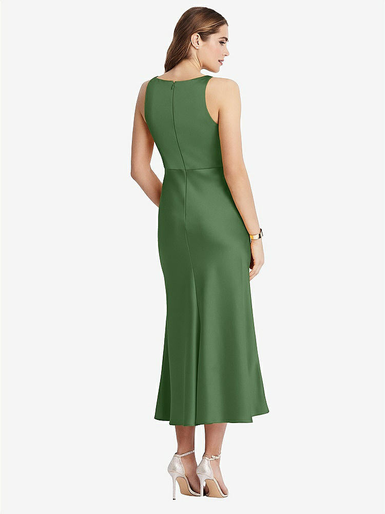 【STYLE: LB003】Cowl-Neck Midi Tank Dress - Esme【COLOR: Vineyard Green】