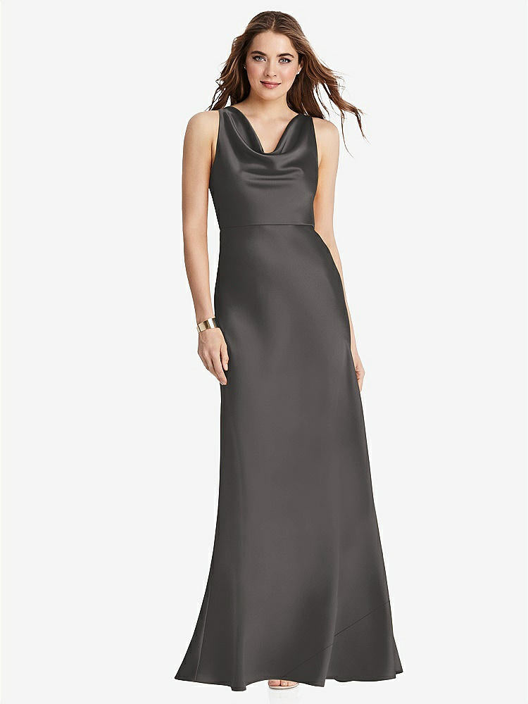 【NEW】【STYLE: LB004】カウルネック マキシ タンク ドレス  -  ノバ【COLOR: Caviar Gray】【SIZE: 00-30W】