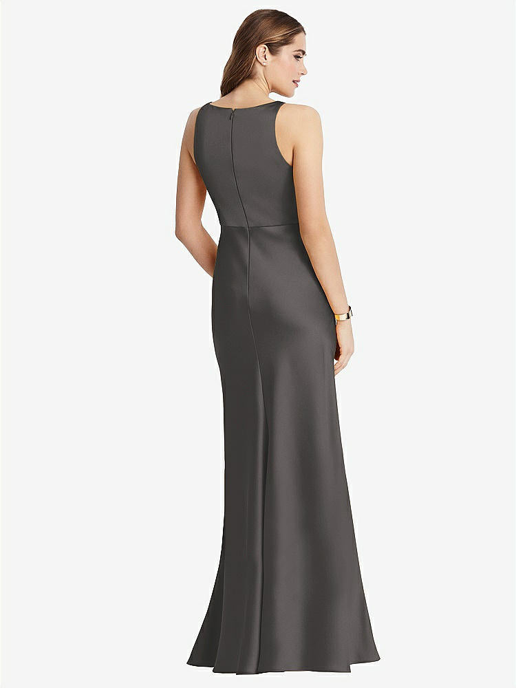 【NEW】【STYLE: LB004】カウルネック マキシ タンク ドレス  -  ノバ【COLOR: Caviar Gray】【SIZE: 00-30W】