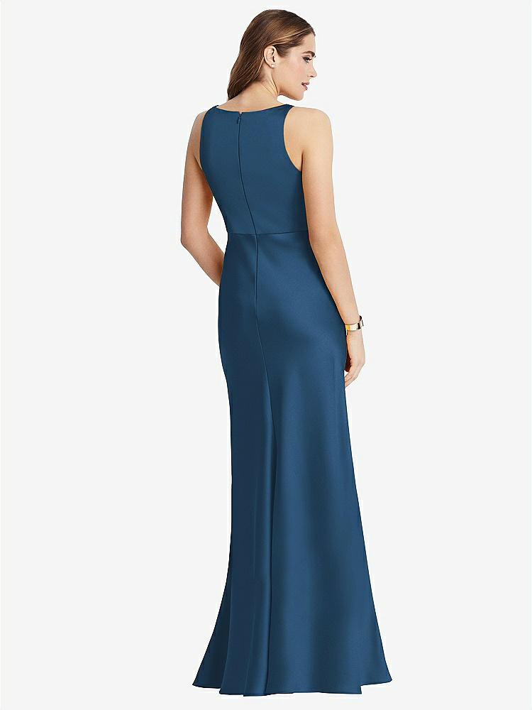 【STYLE: LB004】Cowl-Neck Maxi Tank Dress - Nova【COLOR: Dusk Blue】
