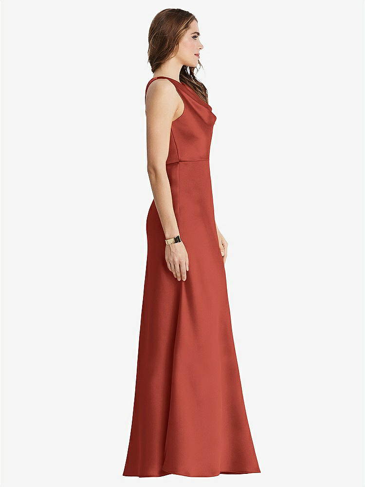 【STYLE: LB004】Cowl-Neck Maxi Tank Dress - Nova【COLOR: Amber Sunset】