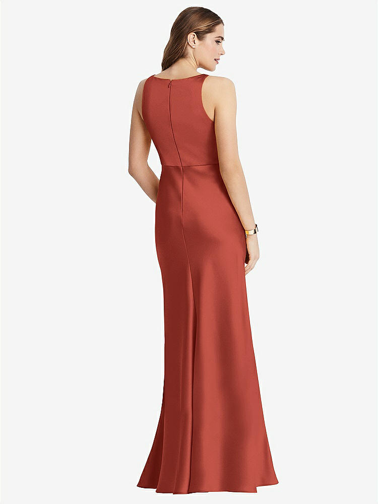 【STYLE: LB004】Cowl-Neck Maxi Tank Dress - Nova【COLOR: Amber Sunset】