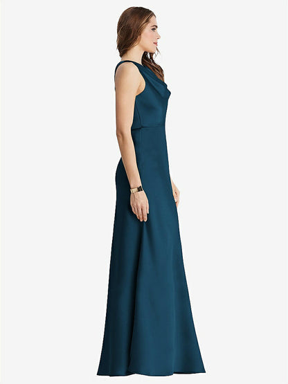 【NEW】【STYLE: LB004】カウルネック マキシ タンク ドレス  -  ノバ【COLOR: Atlantic Blue】【SIZE: 00-30W】