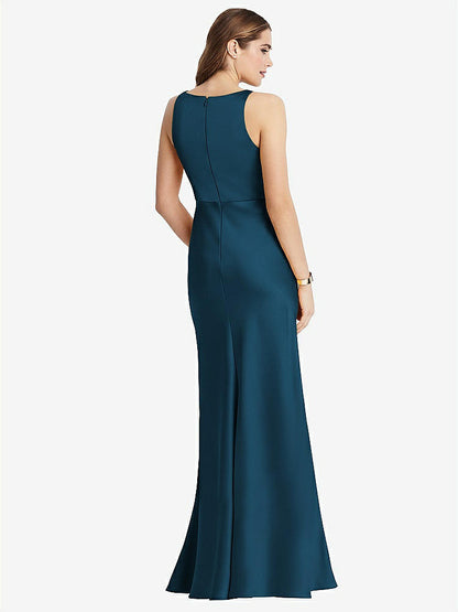 【NEW】【STYLE: LB004】カウルネック マキシ タンク ドレス  -  ノバ【COLOR: Atlantic Blue】【SIZE: 00-30W】