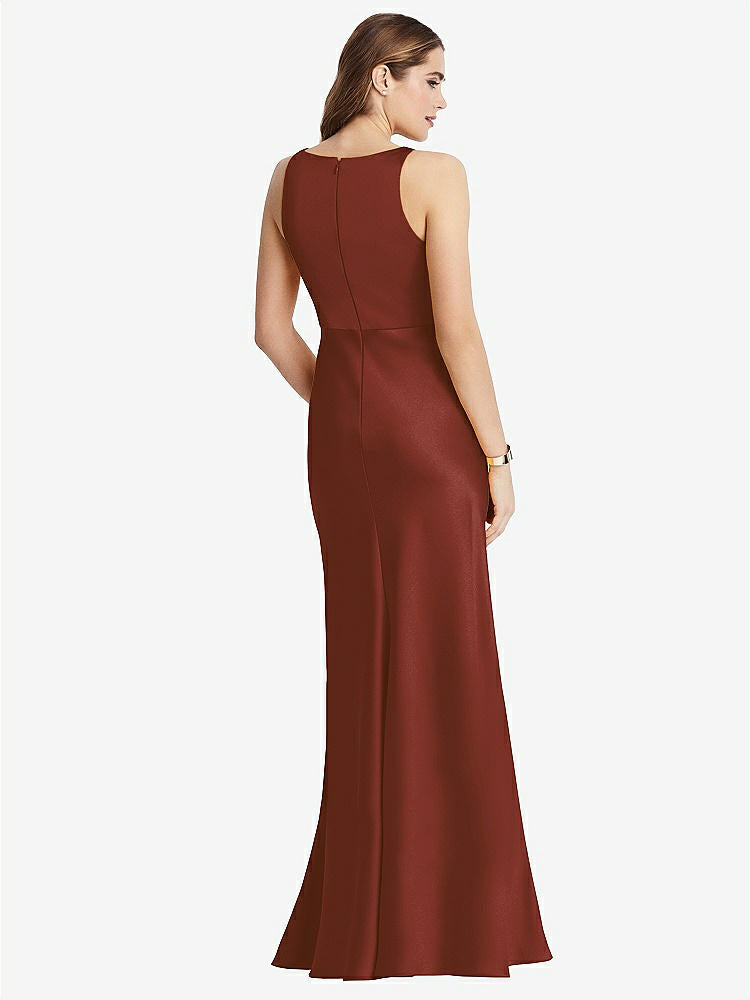 【STYLE: LB004】Cowl-Neck Maxi Tank Dress - Nova【COLOR: Auburn Moon】