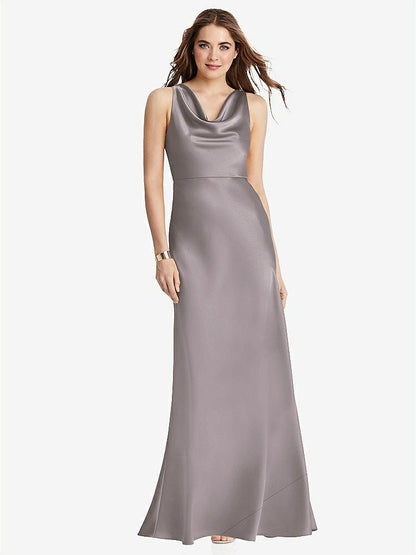 【NEW】【STYLE: LB004】カウルネック マキシ タンク ドレス  -  ノバ【COLOR: Cashmere Gray】【SIZE: 00-30W】