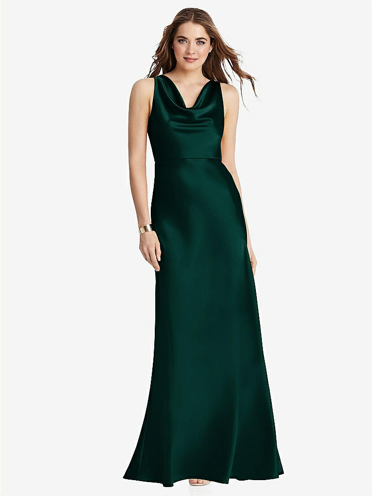 【STYLE: LB004】Cowl-Neck Maxi Tank Dress - Nova【COLOR: Evergreen】