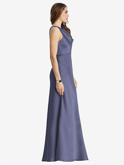 【NEW】【STYLE: LB004】カウルネック マキシ タンク ドレス  -  ノバ【COLOR: French Blue】【SIZE: 00-30W】