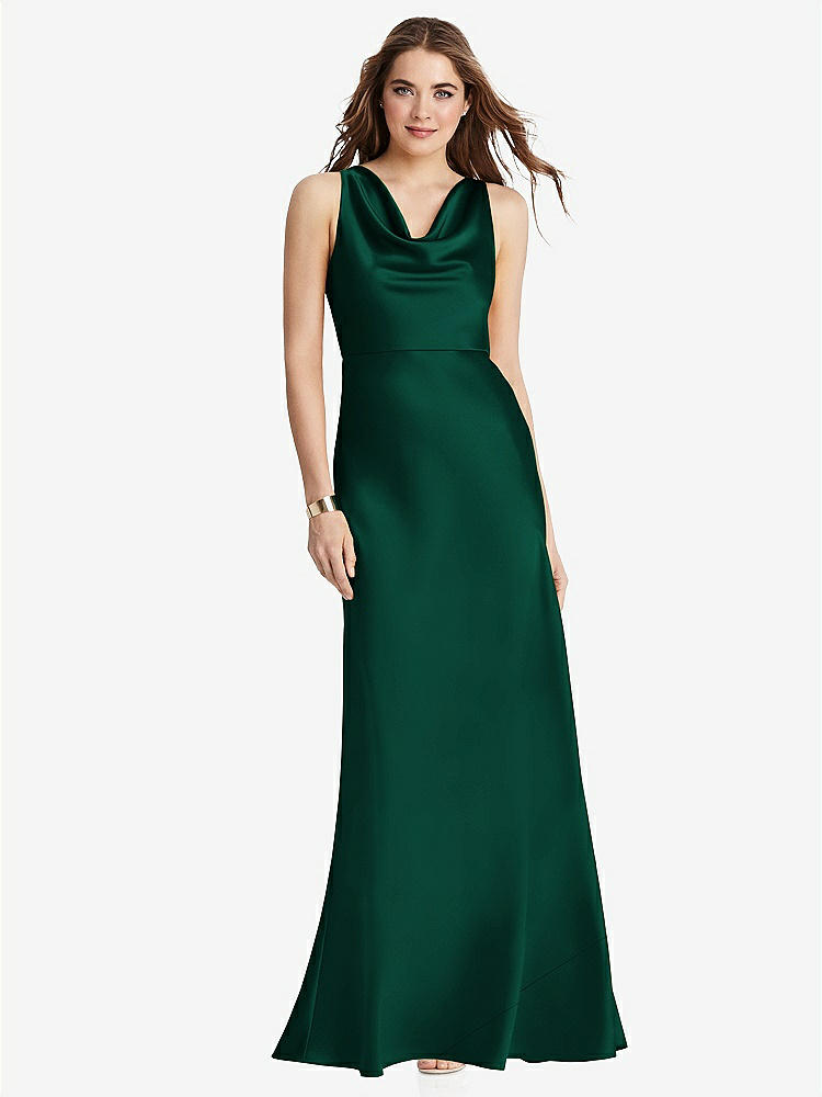 【STYLE: LB004】Cowl-Neck Maxi Tank Dress - Nova【COLOR: Hunter Green】