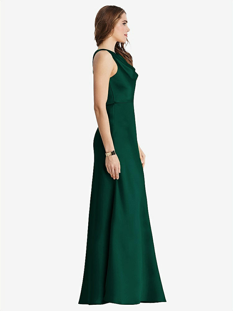 【STYLE: LB004】Cowl-Neck Maxi Tank Dress - Nova【COLOR: Hunter Green】