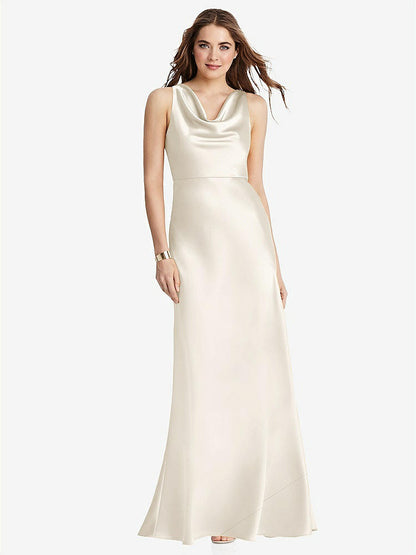 【STYLE: LB004】Cowl-Neck Maxi Tank Dress - Nova【COLOR: Ivory】