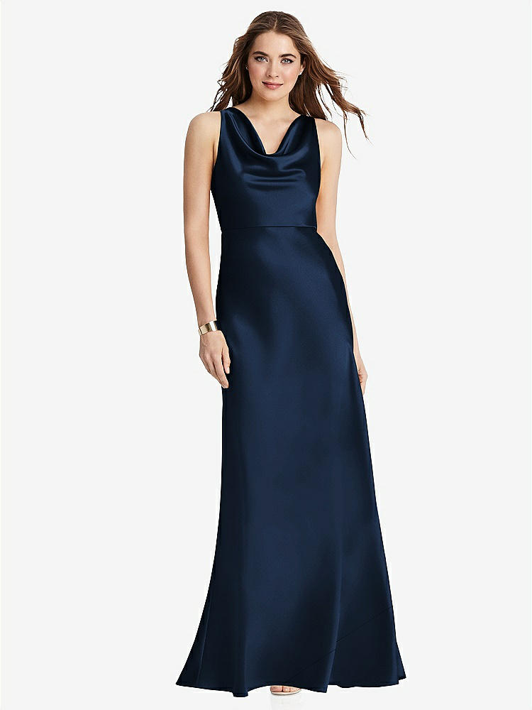 【NEW】【STYLE: LB004】カウルネック マキシ タンク ドレス  -  ノバ【COLOR: Midnight Navy】【SIZE: 00-30W】