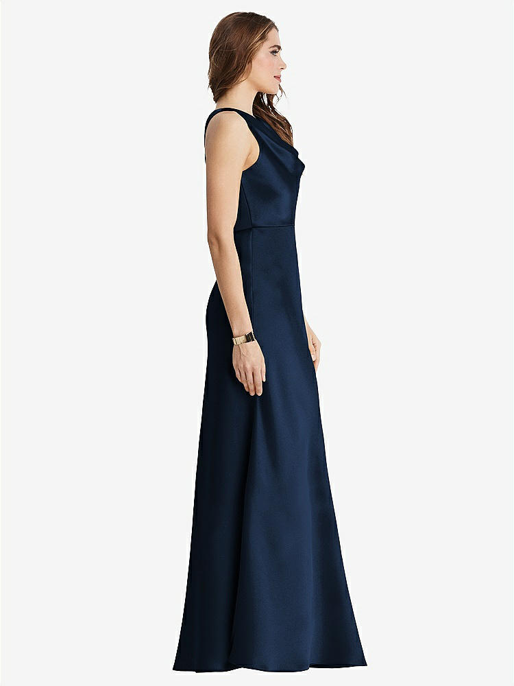 【NEW】【STYLE: LB004】カウルネック マキシ タンク ドレス  -  ノバ【COLOR: Midnight Navy】【SIZE: 00-30W】