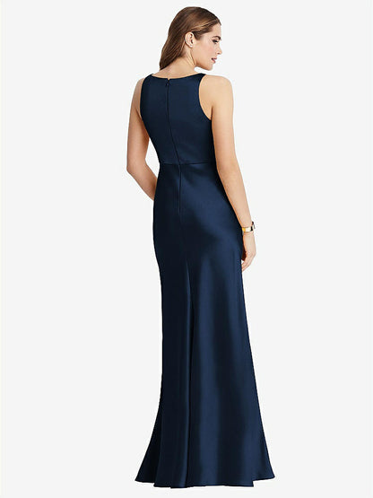 【NEW】【STYLE: LB004】カウルネック マキシ タンク ドレス  -  ノバ【COLOR: Midnight Navy】【SIZE: 00-30W】