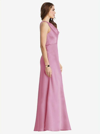 【NEW】【STYLE: LB004】カウルネック マキシ タンク ドレス  -  ノバ【COLOR: Powder Pink】【SIZE: 00-30W】