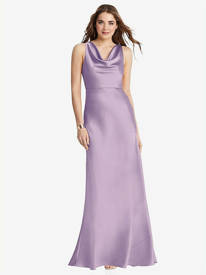 【NEW】【STYLE: LB004】カウルネック マキシ タンク ドレス  -  ノバ【COLOR: Pale Purple】【SIZE: 00-30W】