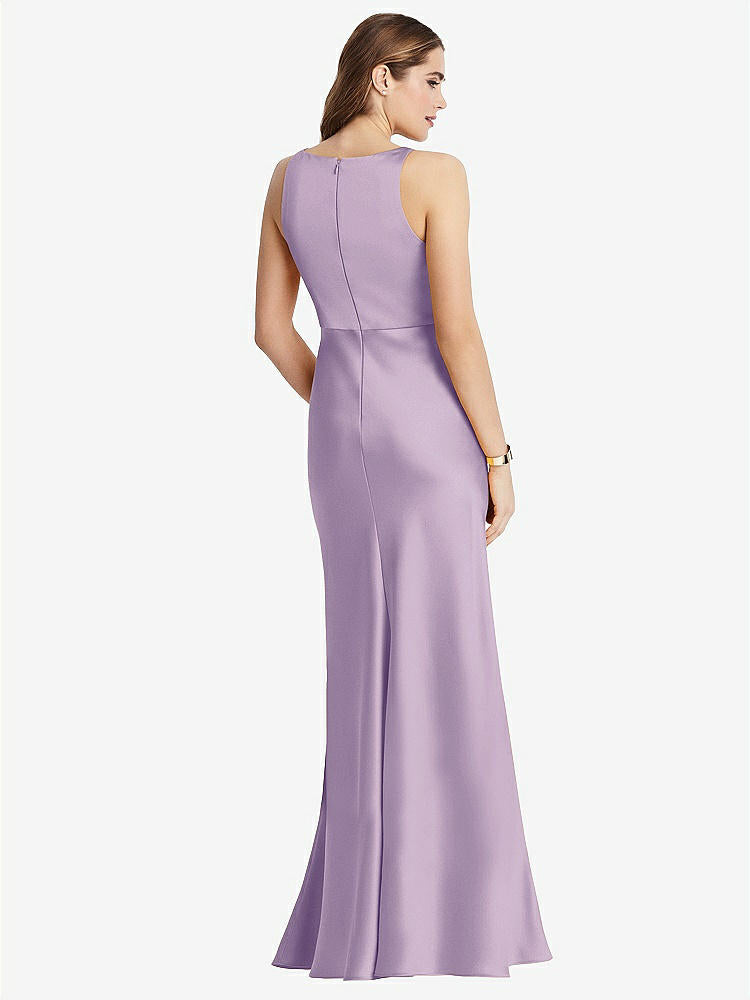 【NEW】【STYLE: LB004】カウルネック マキシ タンク ドレス  -  ノバ【COLOR: Pale Purple】【SIZE: 00-30W】
