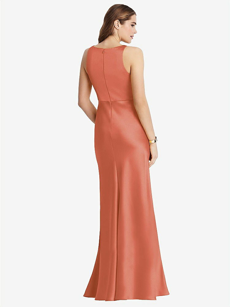 【STYLE: LB004】Cowl-Neck Maxi Tank Dress - Nova【COLOR: Terracotta Copper】
