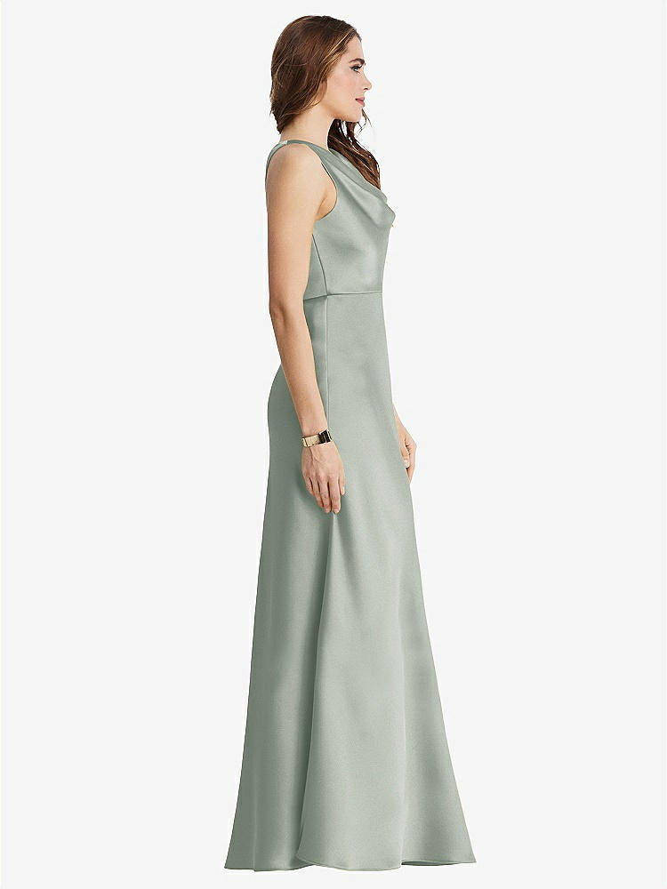 【STYLE: LB004】Cowl-Neck Maxi Tank Dress - Nova【COLOR: Willow Green】