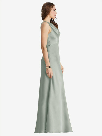 【STYLE: LB004】Cowl-Neck Maxi Tank Dress - Nova【COLOR: Willow Green】